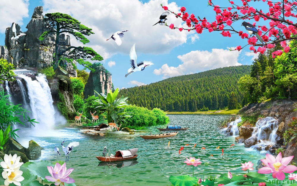 Phong cảnh sơn thủy hữu tình MHT2-017